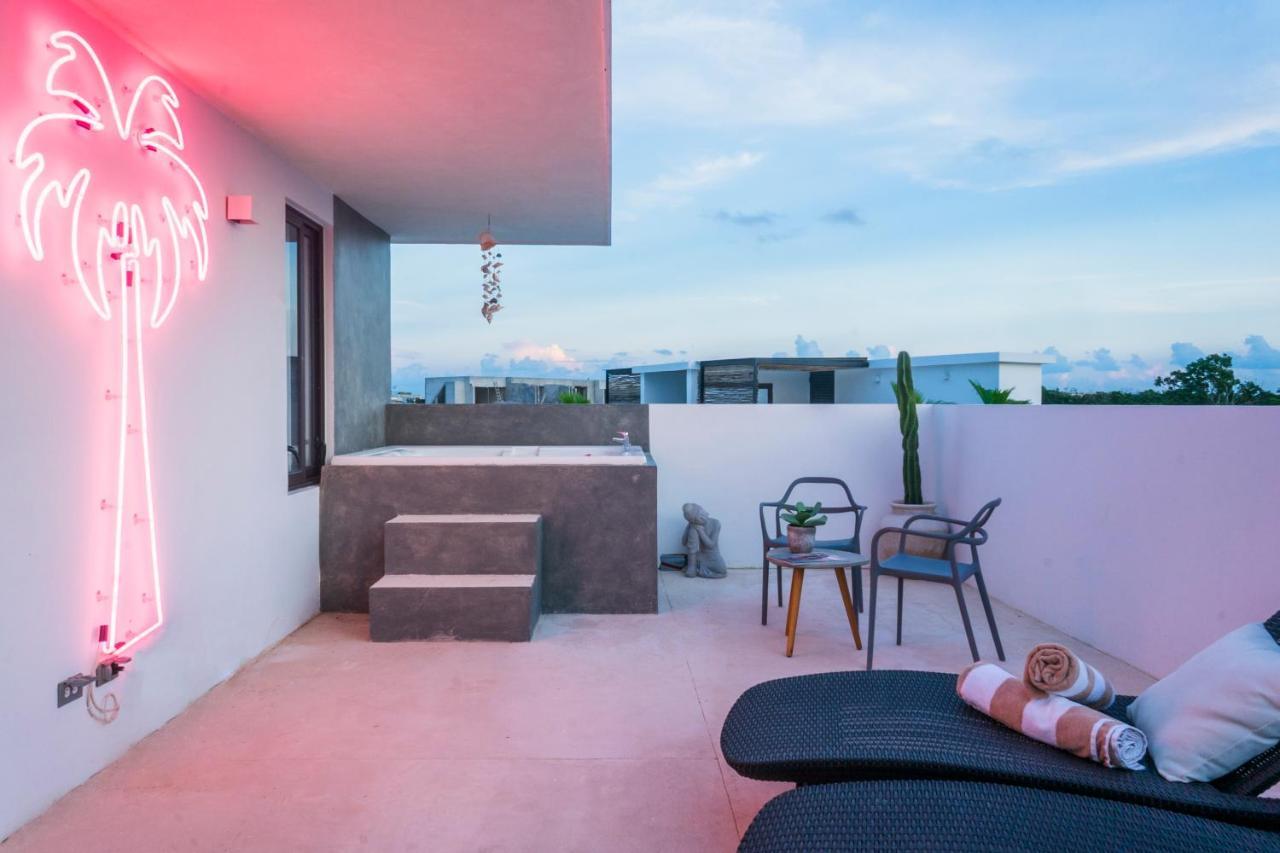 Penthouse Private Roof Top La Veleta Apartment Tulum Exterior foto